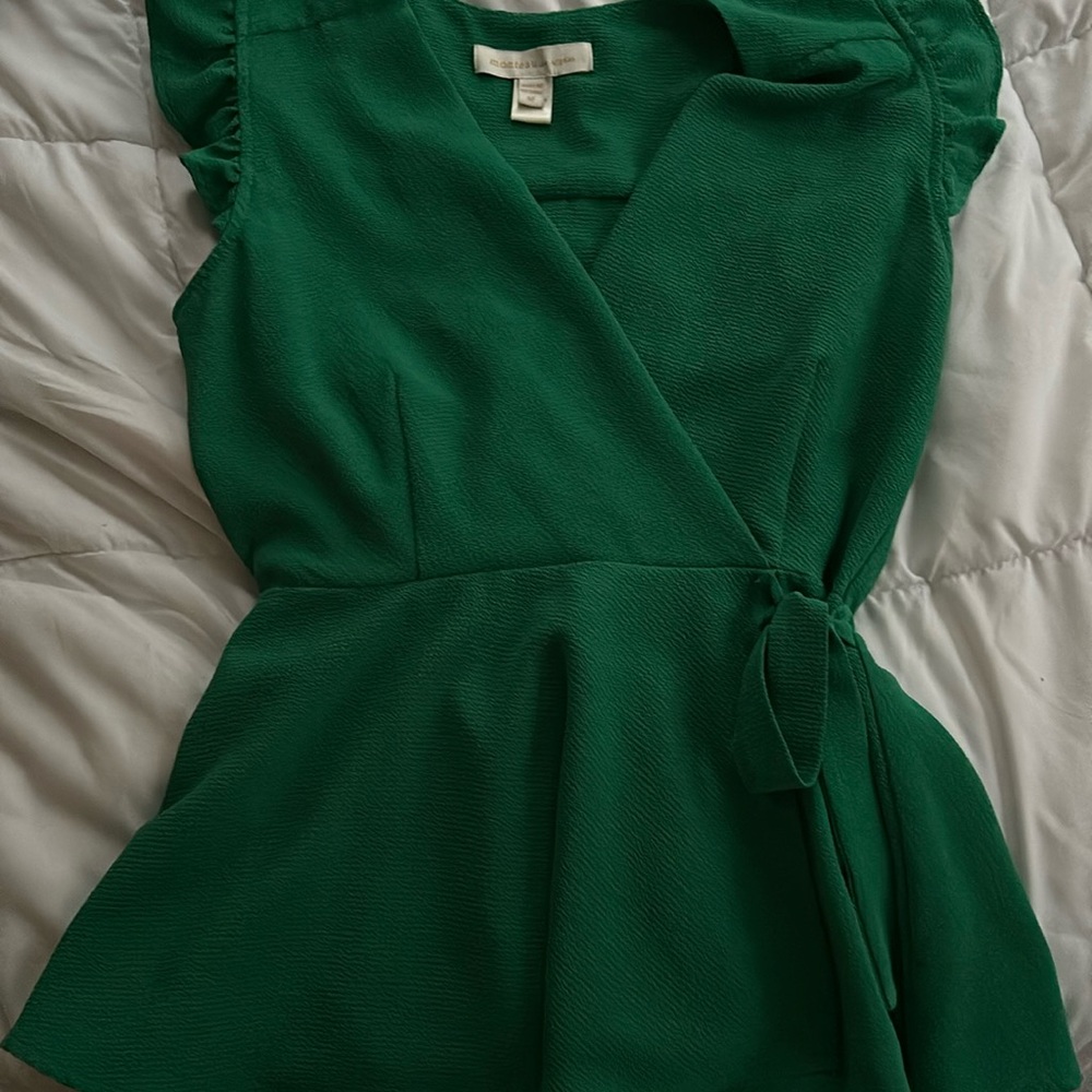 Green Dress Top